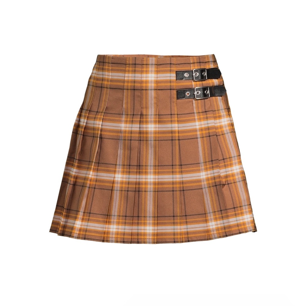 No Boundaries Juniors' Pleated Skirt